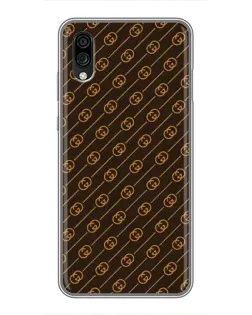 Чехол для ZTE Blade A5 (2020) с картинкой «Gucci — золотые диагонали»