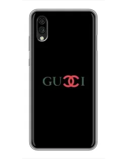 Чехол для ZTE Blade A5 (2020) с картинкой «Gucci — красный градиент»