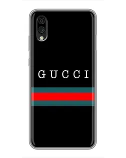 Чехол для ZTE Blade A5 (2020) с картинкой «Gucci — красный пояс»