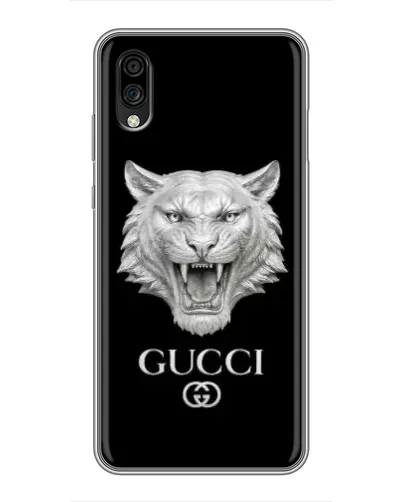 Чехол для ZTE Blade A5 (2020) с картинкой «Gucci — серебряный лев» Чехол для ZTE Blade A5 (2020) с картинкой «Gucci — серебряный лев»