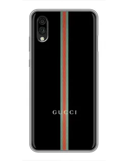 Чехол для ZTE Blade A5 (2020) с картинкой «Gucci — строгая линия»