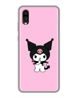 Чехол для ZTE Blade A5 (2020) с картинкой «Kuromi — розовая нежность»