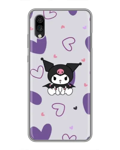 Чехол для ZTE Blade A5 (2020) с картинкой «Kuromi и лавандовые сердца» Чехол для ZTE Blade A5 (2020) с картинкой «Kuromi и лавандовые сердца»