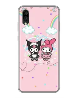 Чехол для ZTE Blade A5 (2020) с картинкой «My Melody и Kuromi»