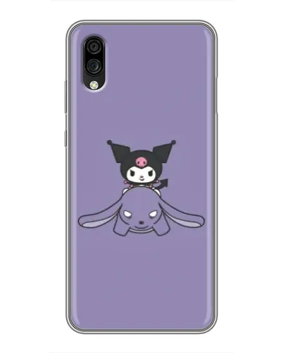 Чехол для ZTE Blade A5 (2020) с картинкой «Kuromi на лиловом фоне» Чехол для ZTE Blade A5 (2020) с картинкой «Kuromi на лиловом фоне»