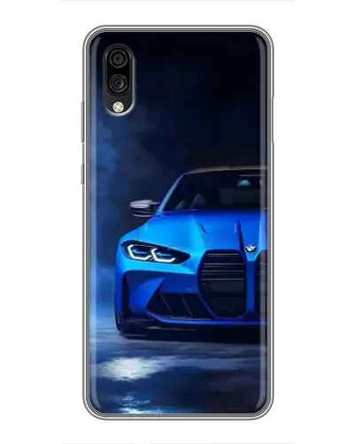 Чехол для ZTE Blade A5 (2020) с картинкой «Голубая BMW M4» Чехол для ZTE Blade A5 (2020) с картинкой «Голубая BMW M4»