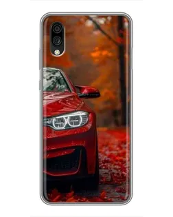 Чехол для ZTE Blade A5 (2020) с картинкой «Осенняя BMW M4»
