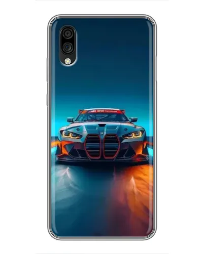 Чехол для ZTE Blade A5 (2020) с картинкой «BMW — огни неона» Чехол для ZTE Blade A5 (2020) с картинкой «BMW — огни неона»