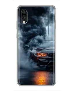 Чехол для ZTE Blade A5 (2020) с картинкой «BMW M-Power — абстракция» Чехол для ZTE Blade A5 (2020) с картинкой «BMW M-Power — абстракция»