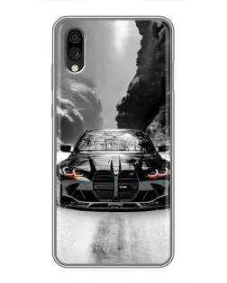 Чехол для ZTE Blade A5 (2020) с картинкой «BMW — акварельный дрифт» Чехол для ZTE Blade A5 (2020) с картинкой «BMW — акварельный дрифт»