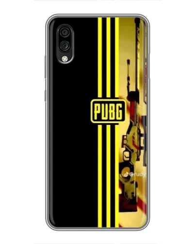 Чехол для ZTE Blade A5 (2020) с картинкой «PUBG — камуфляжный шлем»