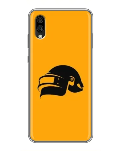 Чехол для ZTE Blade A5 (2020) с картинкой «PUBG — золотой шлем»