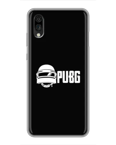 Чехол для ZTE Blade A5 (2020) с картинкой «PUBG — классический лого»