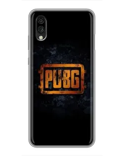 Чехол для ZTE Blade A5 (2020) с картинкой «PUBG — золотой логотип»