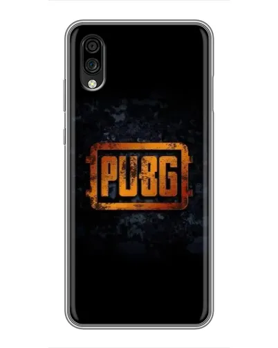 Чехол для ZTE Blade A5 (2020) с картинкой «PUBG — золотой логотип»