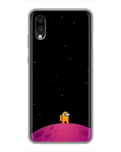 Чехол для ZTE Blade A5 (2020) с картинкой «Одинокий герой на планете» Чехол для ZTE Blade A5 (2020) с картинкой «Одинокий герой на планете»