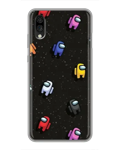 Чехол для ZTE Blade A5 (2020) с картинкой «Космический паттерн Among Us» Чехол для ZTE Blade A5 (2020) с картинкой «Космический паттерн Among Us»