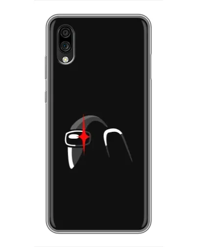 Чехол для ZTE Blade A5 (2020) с картинкой «Among Us шлем» Чехол для ZTE Blade A5 (2020) с картинкой «Among Us шлем»