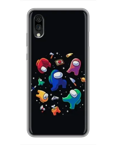 Чехол для ZTE Blade A5 (2020) с картинкой «Among Us космос» Чехол для ZTE Blade A5 (2020) с картинкой «Among Us космос»