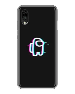 Чехол для ZTE Blade A5 (2020) с картинкой «Among Us неон» Чехол для ZTE Blade A5 (2020) с картинкой «Among Us неон»