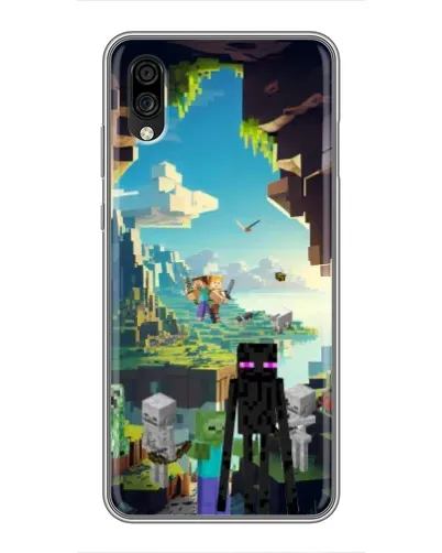 Чехол для ZTE Blade A5 (2020) с картинкой «Эндермен в лесу» Чехол для ZTE Blade A5 (2020) с картинкой «Эндермен в лесу»