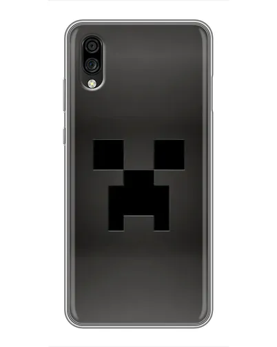 Чехол для ZTE Blade A5 (2020) с картинкой «Черный крипер градиент» Чехол для ZTE Blade A5 (2020) с картинкой «Черный крипер градиент»