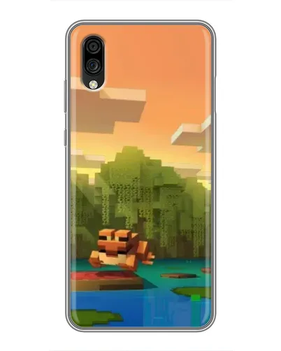 Чехол для ZTE Blade A5 (2020) с картинкой «Майнкрафт закат солнца» Чехол для ZTE Blade A5 (2020) с картинкой «Майнкрафт закат солнца»