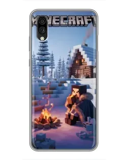 Чехол для ZTE Blade A5 (2020) с картинкой «Зимний Minecraft» Чехол для ZTE Blade A5 (2020) с картинкой «Зимний Minecraft»
