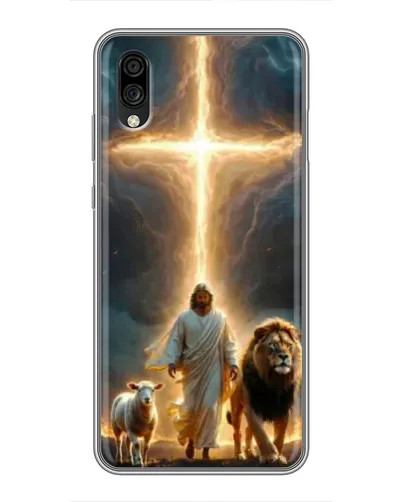 Чехол для ZTE Blade A5 (2020) с картинкой «Лев Иуды и Свет» Чехол для ZTE Blade A5 (2020) с картинкой «Лев Иуды и Свет»