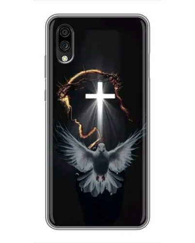 Чехол для ZTE Blade A5 (2020) с картинкой «Голубь и Свет» Чехол для ZTE Blade A5 (2020) с картинкой «Голубь и Свет»