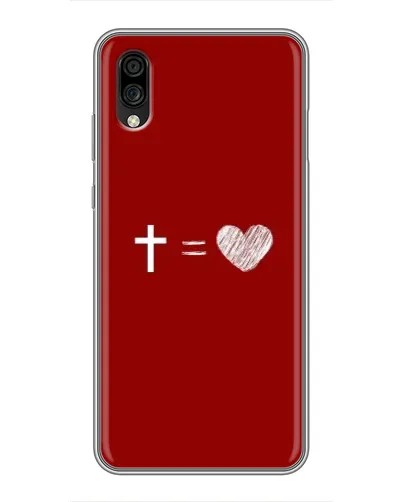 Чехол для ZTE Blade A5 (2020) с картинкой «Уравнение любви» Чехол для ZTE Blade A5 (2020) с картинкой «Уравнение любви»