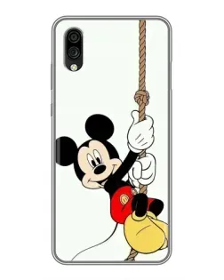 Чехол для ZTE Blade A5 (2020) с картинкой «Mickey на канате»