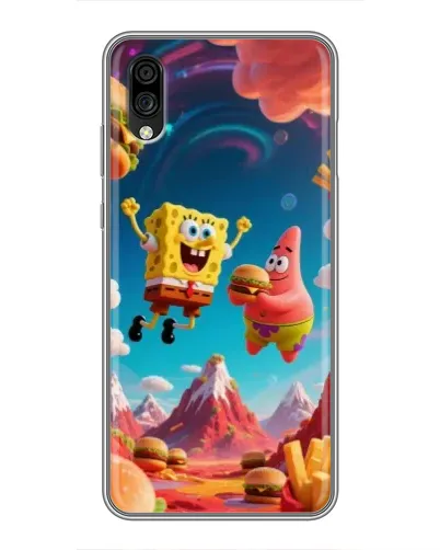 Чехол для ZTE Blade A5 (2020) с картинкой «Космический фастфуд» Чехол для ZTE Blade A5 (2020) с картинкой «Космический фастфуд»