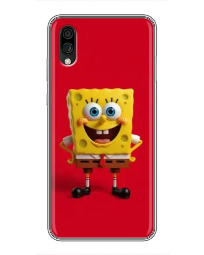 Чехол для ZTE Blade A5 (2020) с картинкой «Спанч Боб на красном» Чехол для ZTE Blade A5 (2020) с картинкой «Спанч Боб на красном»