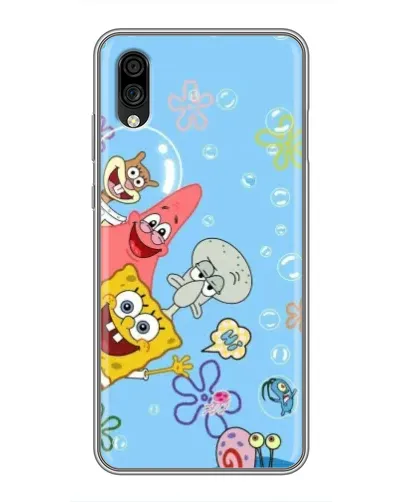 Чехол для ZTE Blade A5 (2020) с картинкой «Веселые пузырьки» Чехол для ZTE Blade A5 (2020) с картинкой «Веселые пузырьки»