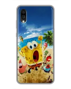Чехол для ZTE Blade A5 (2020) с картинкой «Развлечения на пляже»