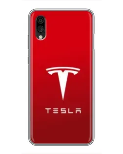 Чехол для ZTE Blade A5 (2020) с картинкой «Tesla Red Classic»