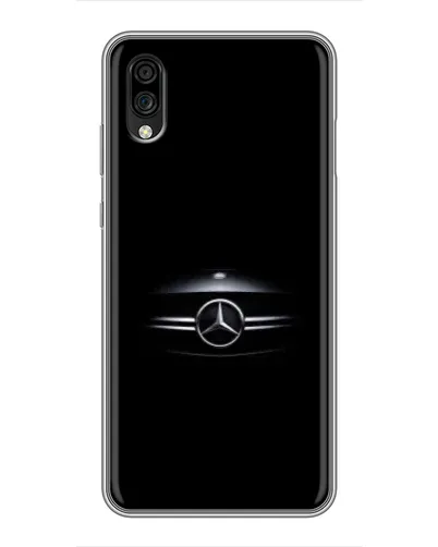 Чехол для ZTE Blade A5 (2020) с картинкой «Mercedes — абстрактные линии»