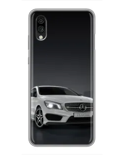 Чехол для ZTE Blade A5 (2020) с картинкой «Mercedes AMG GT Silver»
