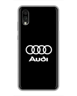 Чехол для ZTE Blade A5 (2020) с картинкой «Классическое лого Audi»