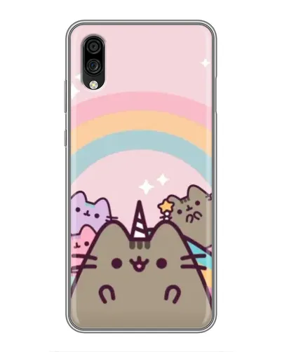 Чехол для ZTE Blade A5 (2020) с картинкой «Единорог Pusheen» Чехол для ZTE Blade A5 (2020) с картинкой «Единорог Pusheen»