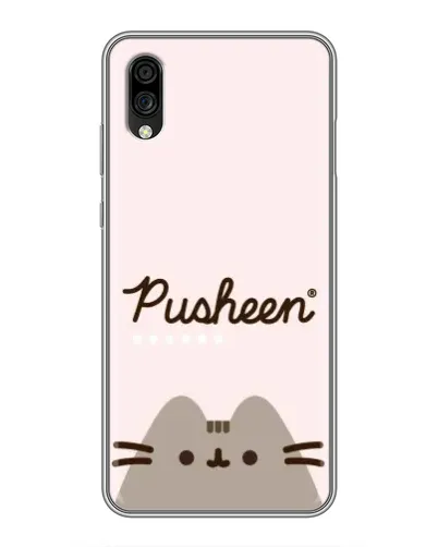 Чехол для ZTE Blade A5 (2020) с картинкой «Pusheen логотип» Чехол для ZTE Blade A5 (2020) с картинкой «Pusheen логотип»