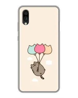 Чехол для ZTE Blade A5 (2020) с картинкой «Пушин на шариках» Чехол для ZTE Blade A5 (2020) с картинкой «Пушин на шариках»