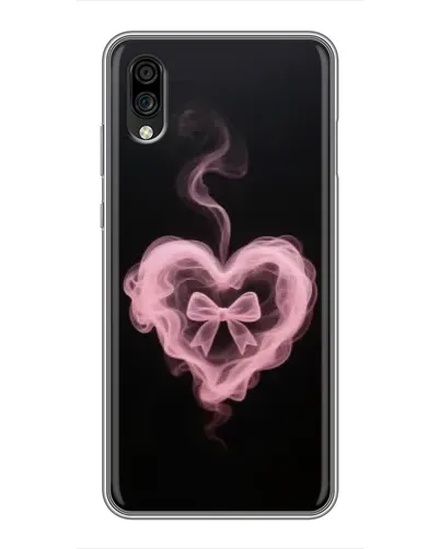Чехол для ZTE Blade A5 (2020) с картинкой «Дымчатое сердце» Чехол для ZTE Blade A5 (2020) с картинкой «Дымчатое сердце»