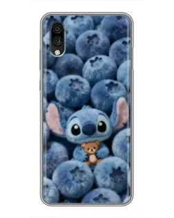 Чехол для ZTE Blade A5 (2020) с картинкой «Стич и голубика» Чехол для ZTE Blade A5 (2020) с картинкой «Стич и голубика»