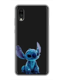 Чехол для ZTE Blade A5 (2020) с картинкой «Стич на черном» Чехол для ZTE Blade A5 (2020) с картинкой «Стич на черном»