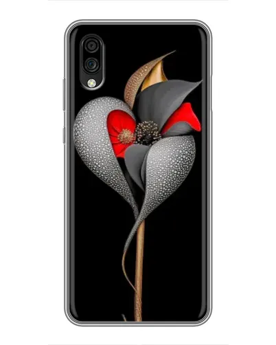 Чехол для ZTE Blade A5 (2020) с картинкой «Серебряный фантазийный цветок» Чехол для ZTE Blade A5 (2020) с картинкой «Серебряный фантазийный цветок»