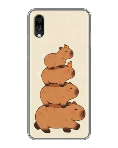Чехол для ZTE Blade A5 (2020) с картинкой «Башня из капибар» Чехол для ZTE Blade A5 (2020) с картинкой «Башня из капибар»
