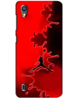 Чохол для ZTE Blade A5 з картинкою «Jordan Red Smoke»