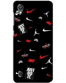 Чохол для ZTE Blade A5 з картинкою «Nike Mix Pattern»